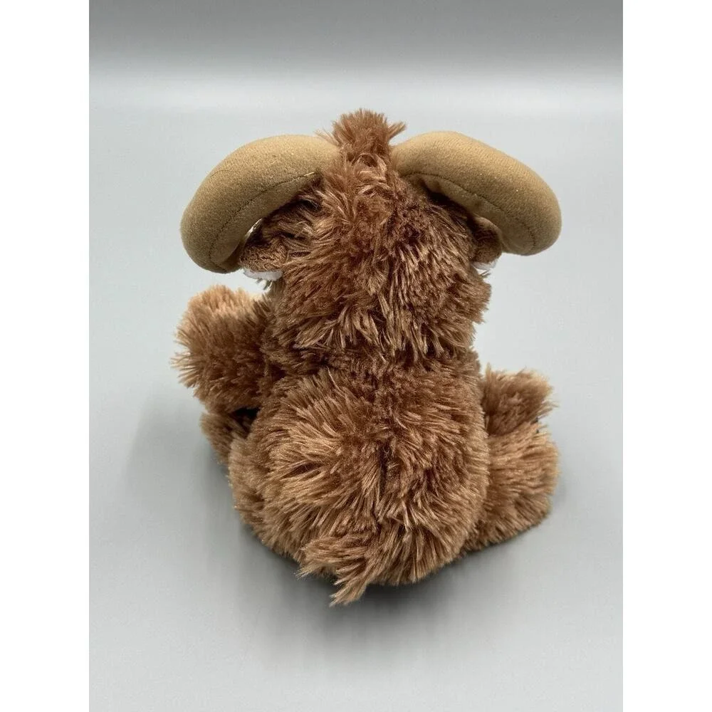 Mountain Goat Ram Brown Plush Small 8